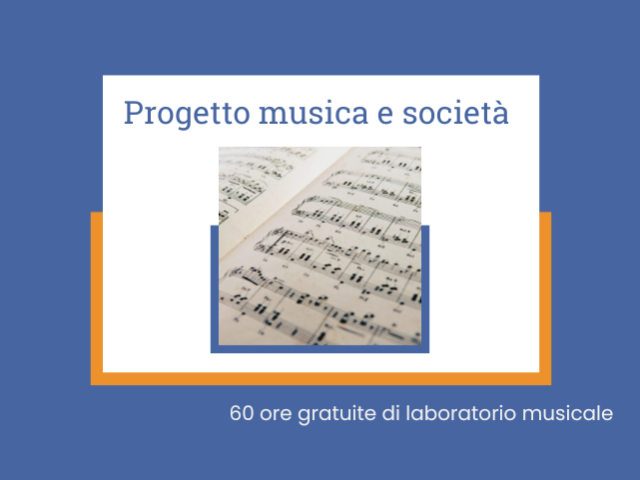 Progetto Musica e Società