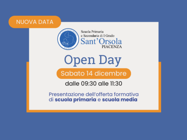 Open Day 2024 - nuova data